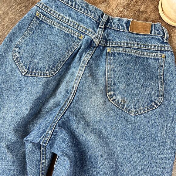 Vintage lee Jeans Double Waist High Waist Tapered Jeans - Picture 6 of 8